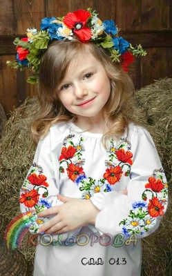 Сорочка детская (девочки 5-10 лет) СДД-013